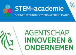 Logo van STEM-academie Vlaanderen